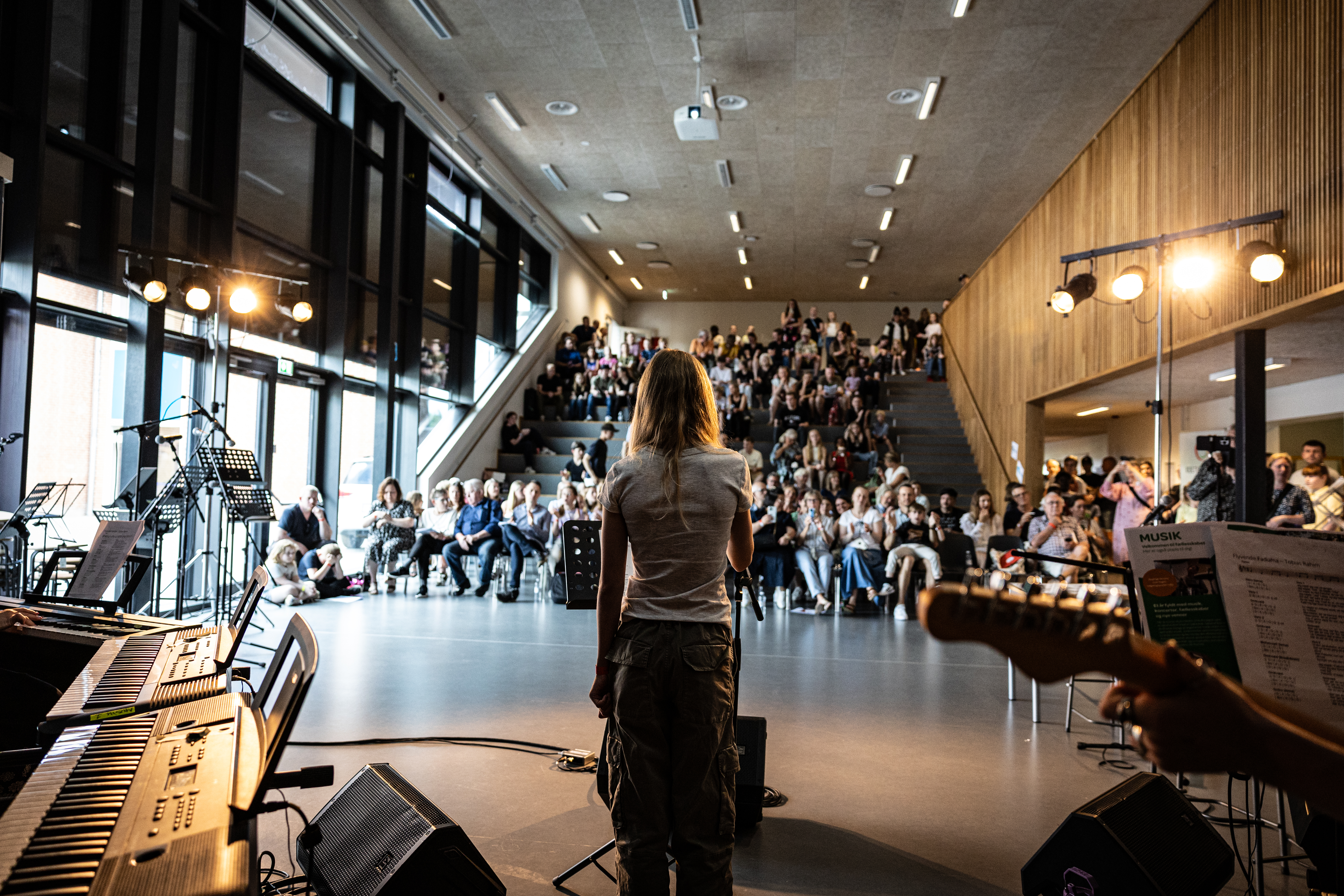 Band spiller til kulturskolefestival