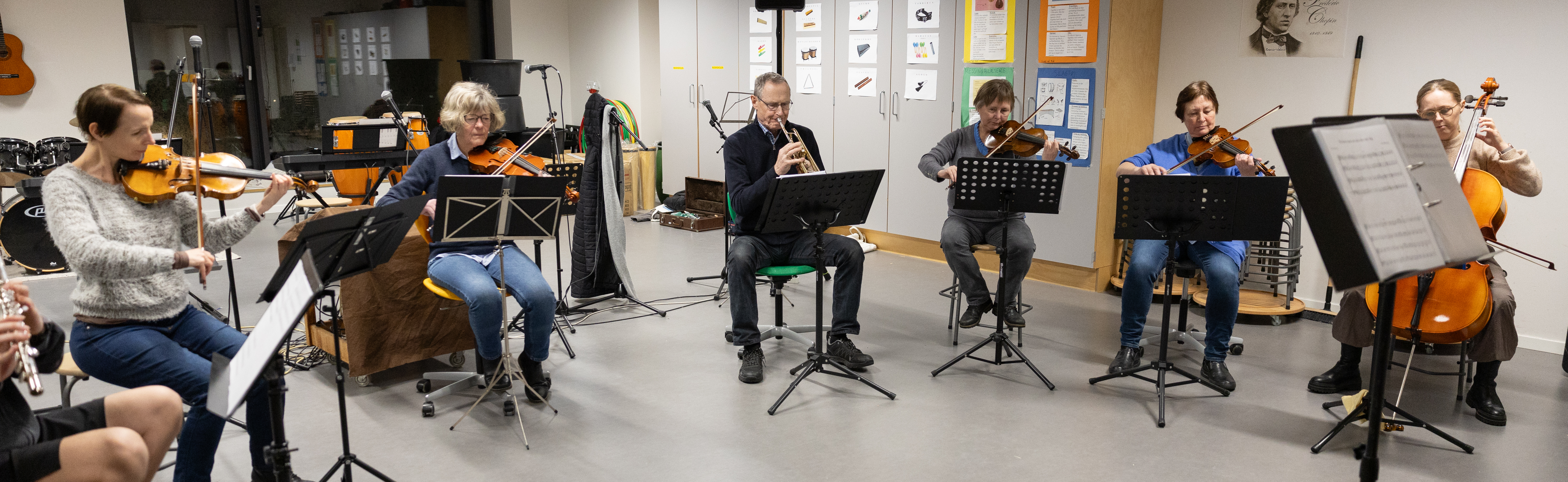 kulturskolens orkester spiller