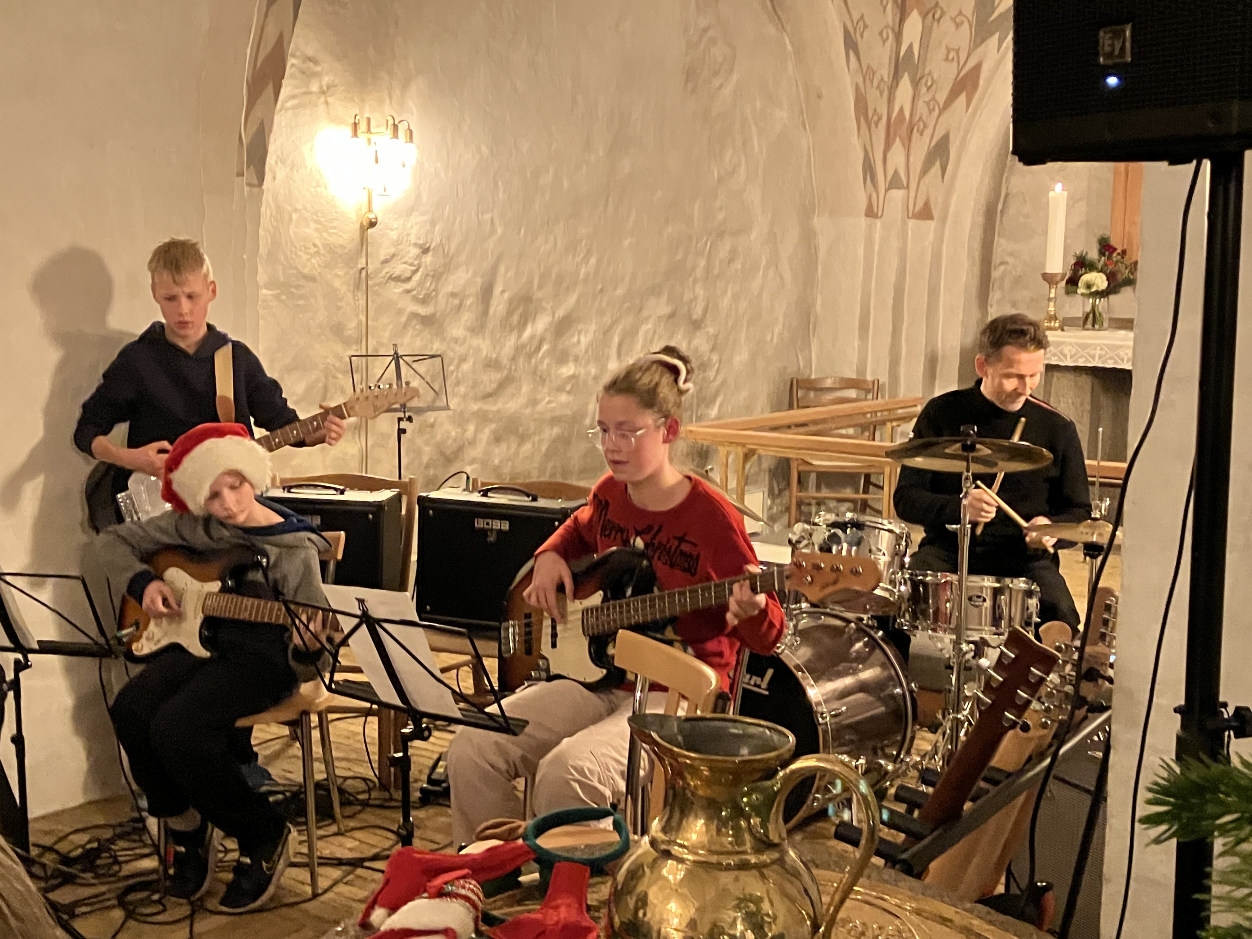 Julekoncert med elever i Tørring