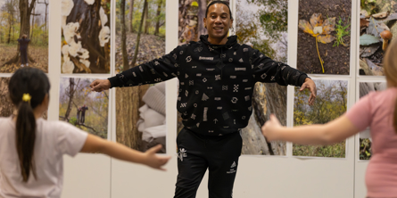 Børn danser i Hedensted