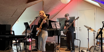 koncert med musikelever rytmeloftet